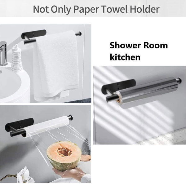 Latitude Run® Under Mounted Paper Towel Holder Wayfair